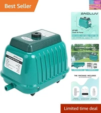 Versatile LP-80 Air Pump - Efficient Septic Treatment & Pond Aeration System