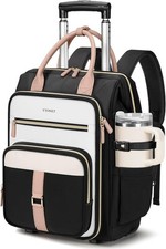 Ytonet Rolling Backpack for Women
