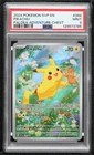 Pikachu (Paldea Adventure Chest) Holo Pokémon Scarlet & Violet Black Star PSA 9