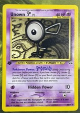 1st Edition Unown F 48/75 - Neo Discovery - Near Mint on eBay