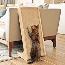 Cat Scratcher, Cat Sisal Scratching Ramp, L Shape Cat Scratch Pad for Indoor ...