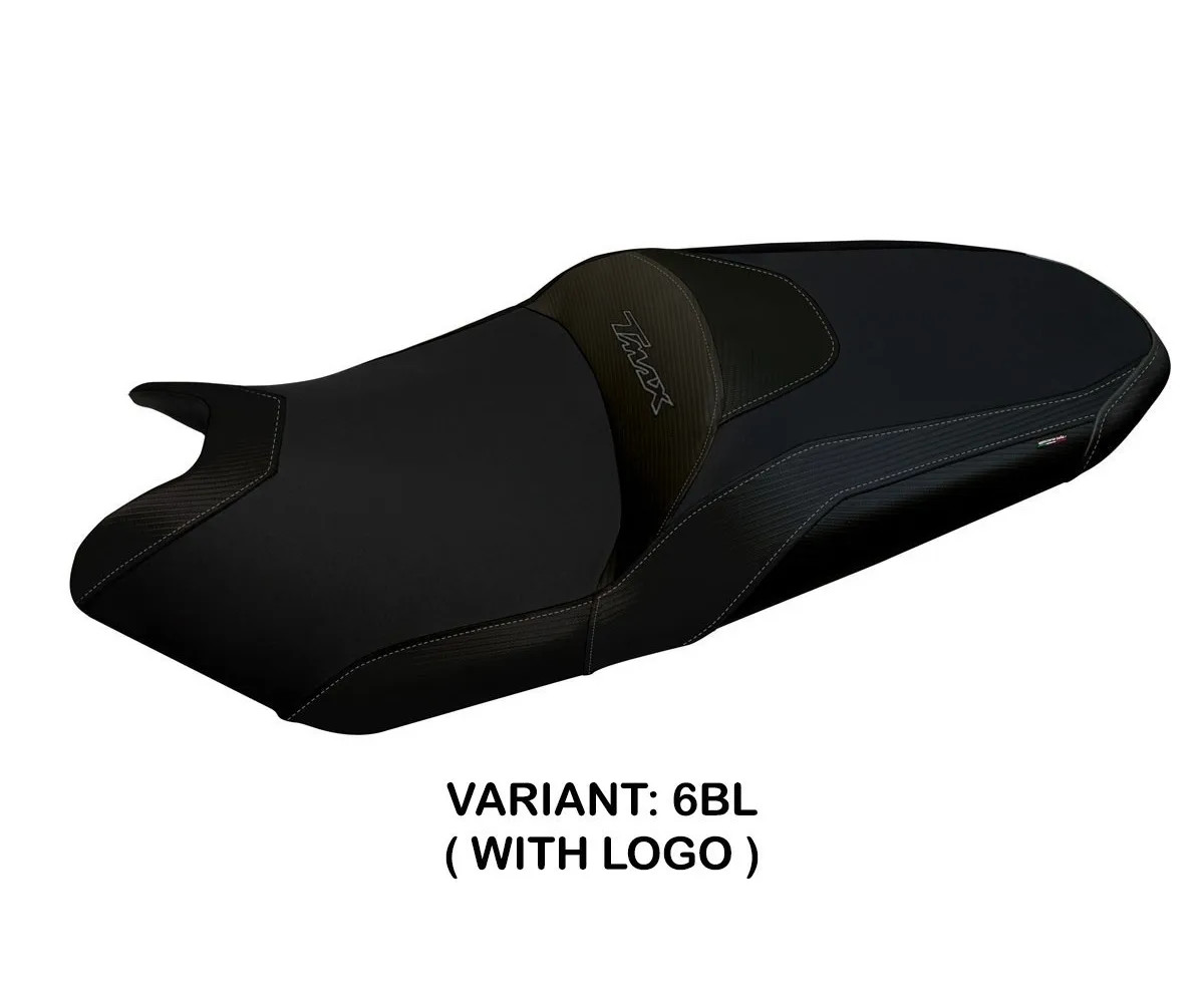 Seat saddle cover Milano 3 Black (BL) TPZ for YAMAHA T-MAX 560 2017 2020 1JW