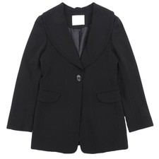 Mame Kurogouchi Excellent condition Wool Venetian Shawl Collar Jacket, Women...