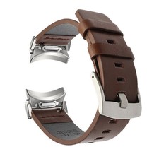 Quickfit For Samsung Galaxy Watch 6 5 4 40/44mm 5 Pro 45mm Leather Band Strap