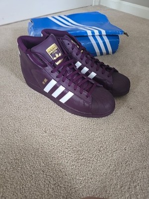 Size 12 - Adidas Pro Model Maroon Worn Once Excellent! 