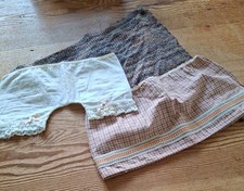 Aunt Lucy Bear Vintage CLOTHES 1978 Gabrielle Outer Shawl Skirt and Bloomers 