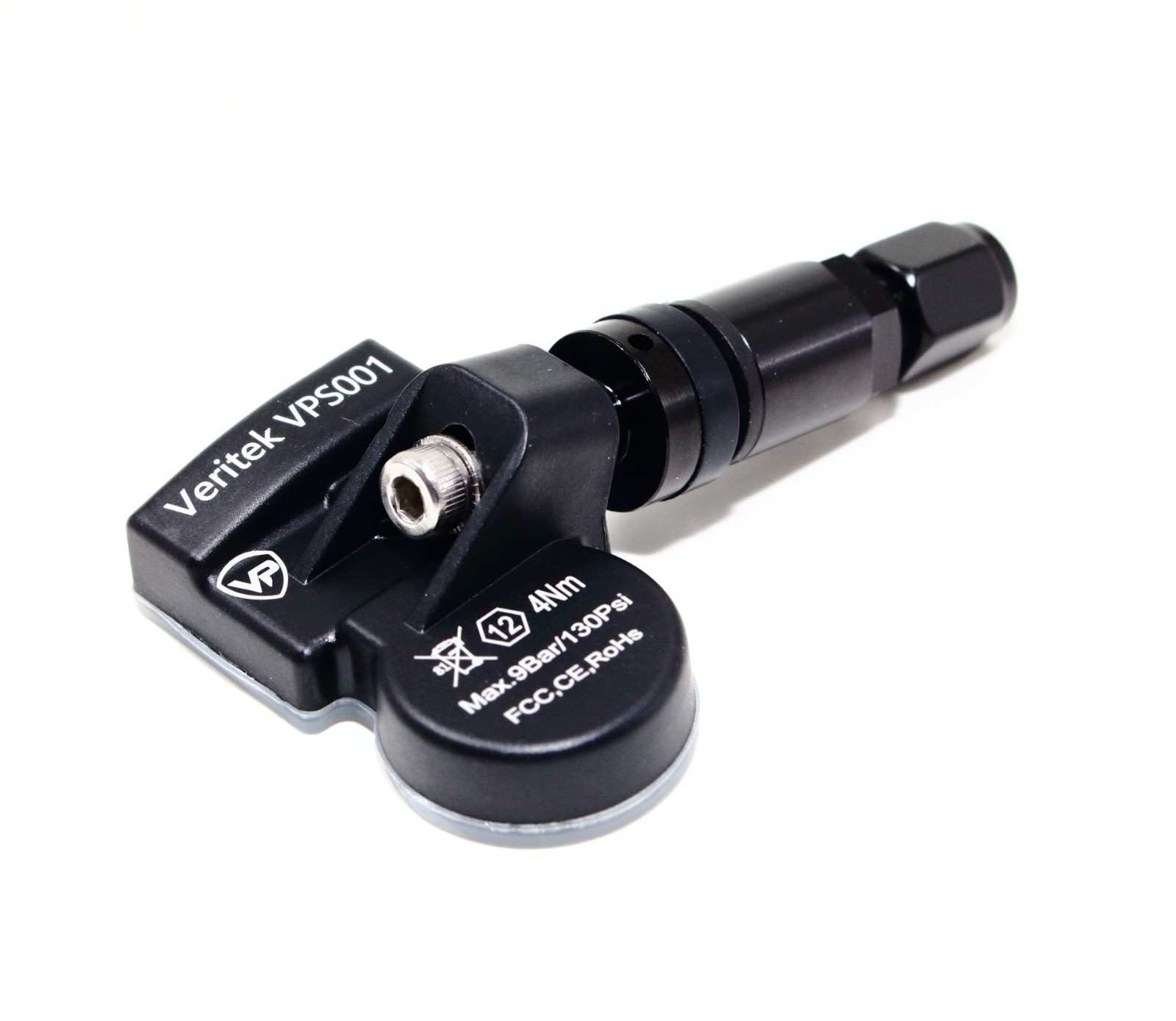 4 2017-2023 TPMS Tire Pressure Sensor for Maserati Levante Gloss Black Valve VP