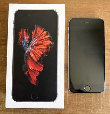 Apple iPhone 6S 64GB space grau (ohne Simlock) in OVP mit Zubehör