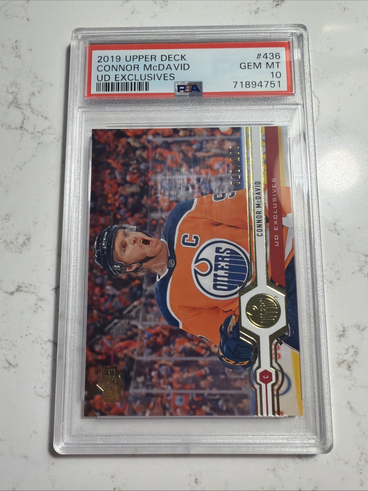 2019-20 Upper Deck - Connor McDavid #436 UD Exclusives /100