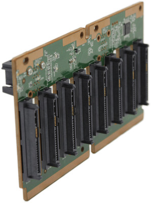 IBM | 8-Bay SATA Backplane for SAN Volume Controller 2145-SV1 | 01YM716 + Kabel