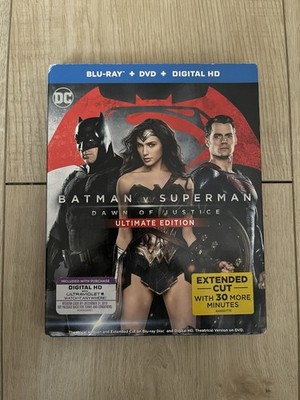Batman v Superman: Dawn of Justice - Ultimate Edition (Blu-ray Disc, DVD, 2016)