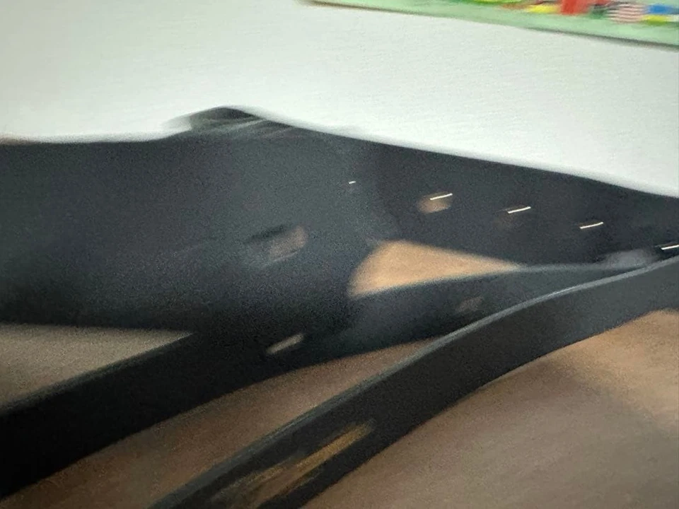 Takamine pulseira de couro preto ajustável acessórios confortáveis feitos E314 - Imagem 3 de 4