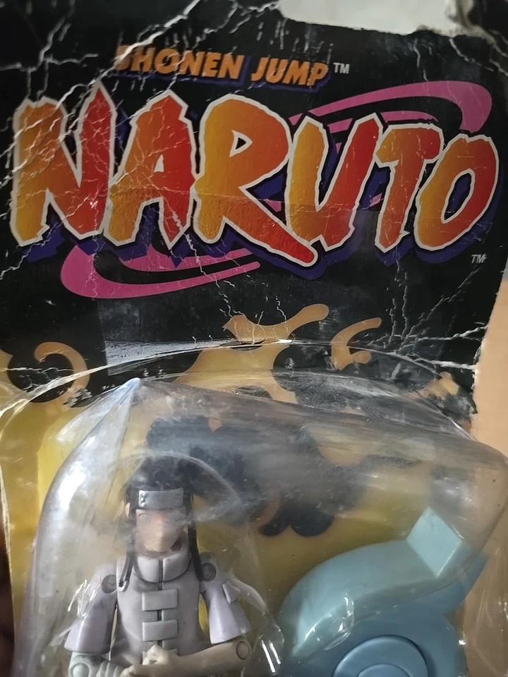 Figura de acción Naruto Battle Damaged Shonen Jump Neji Mattel (paquete dañado) Foto 4 de 4
