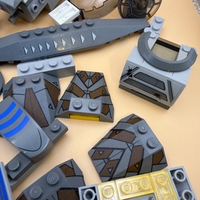 LEGO Star Wars Lot Parts Pieces, incomplete Sets Partial Ship 8095 3085 9498 9oz