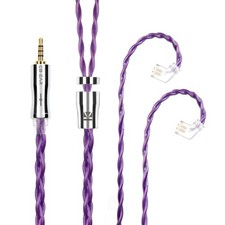 Yinyoo KBEAR KBX4989 4-Core 6N OCC Copper Cable QDC 2.5mm Purple Japan Import