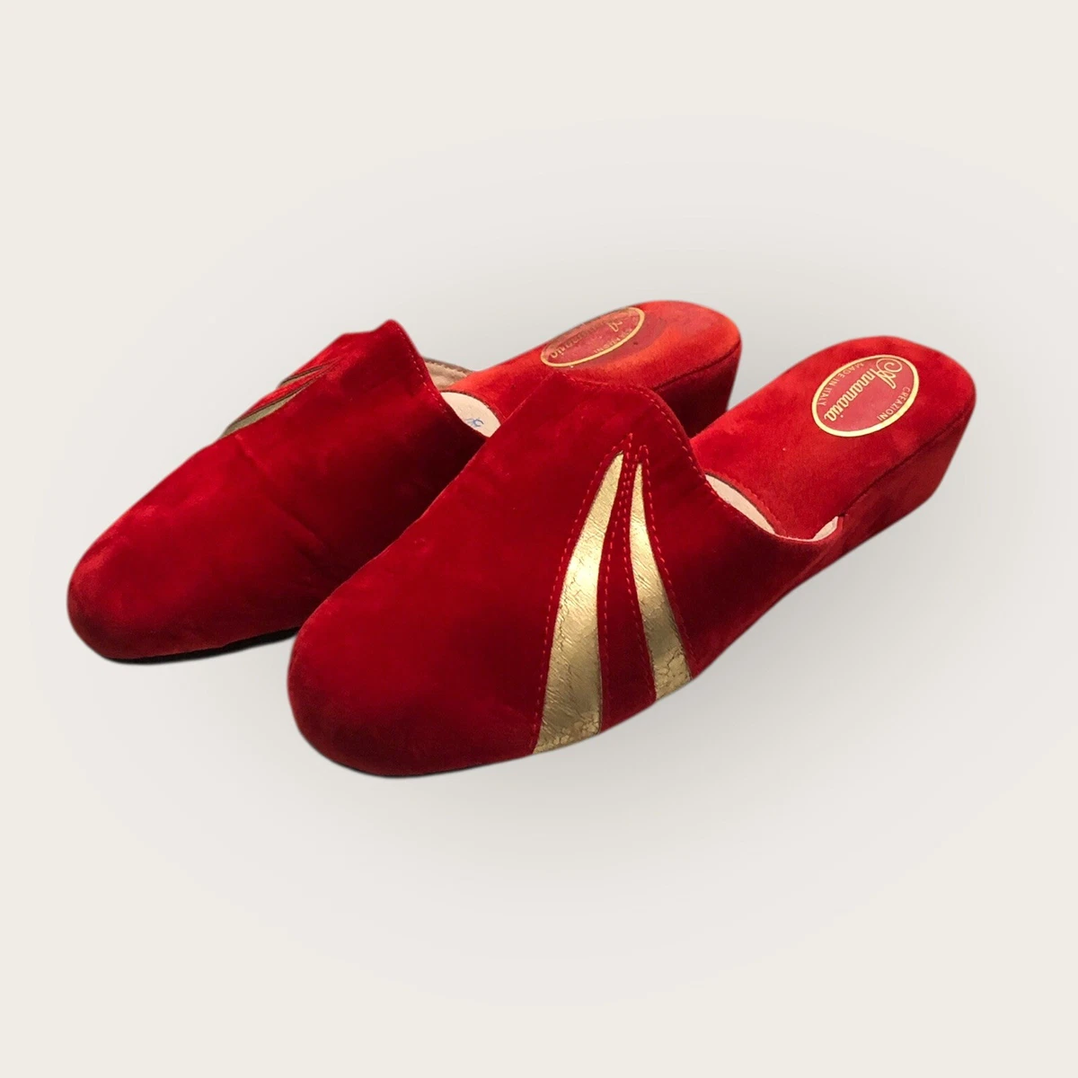 Pantofole ciabatte scarpe alte uomo cerniera estive italiane tessuto comode BLU