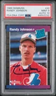 1989 Donruss Randy Johnson #42 PSA 9 Auto 10