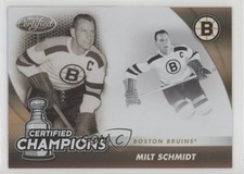2011-12 Certified Certified Champions Mirror Gold 8/25 Milt Schmidt #16 HOF av1