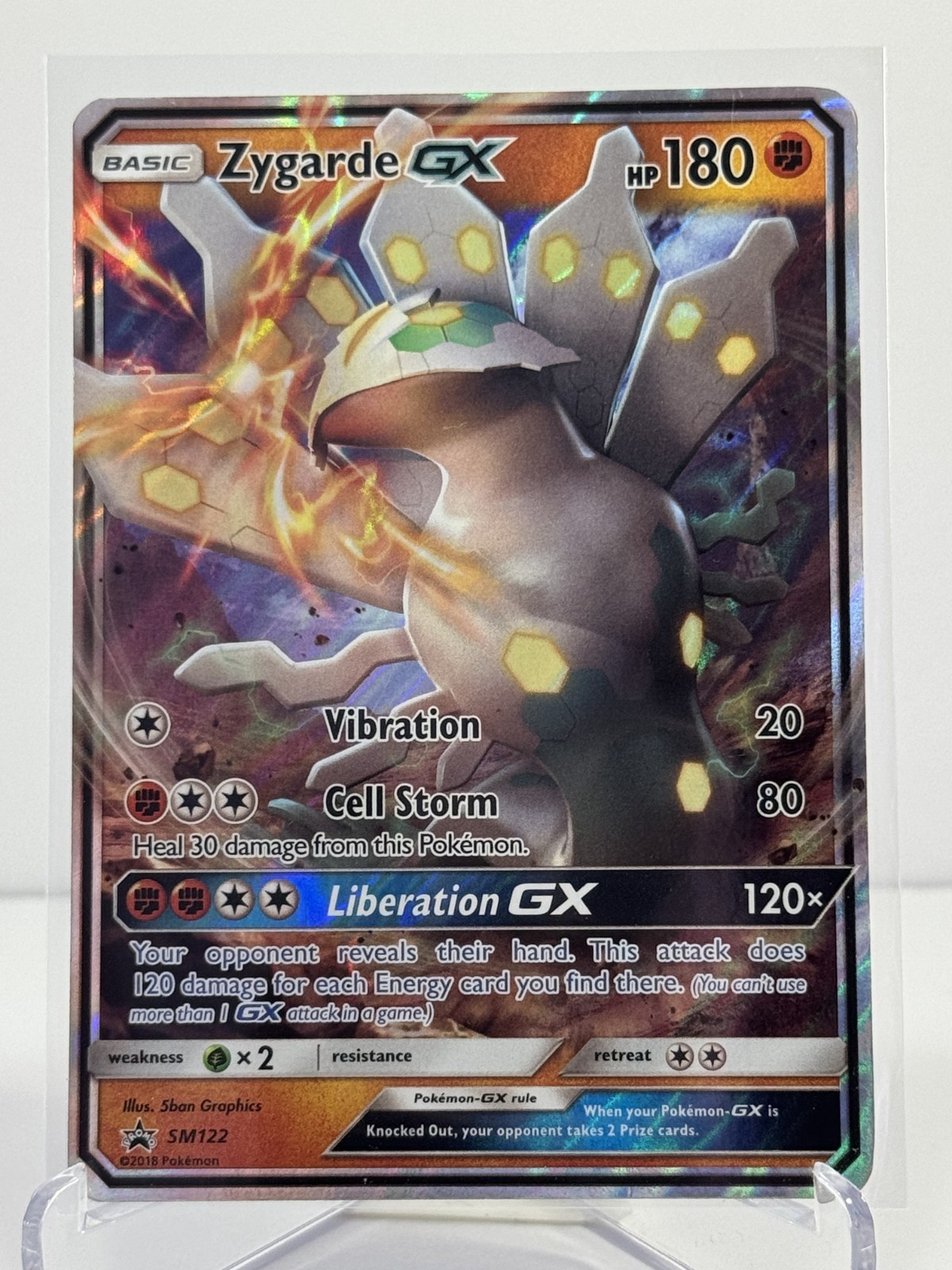 Zygarde GX - Sun & Moon Promo SM122 Holo
