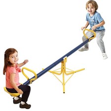 Teeter Totter,360 Degree Rotation Seesaw for Kids Outdoor for Ages 4-12, Sit ...