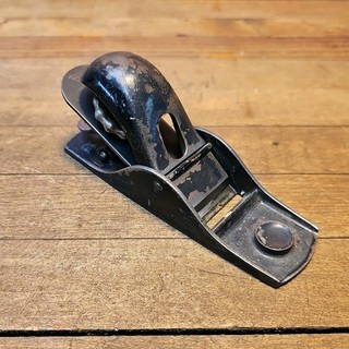 RARE Millers Falls Type 1 Lower Angle BLOCK Plane • Vintage Woodworking ☆USA