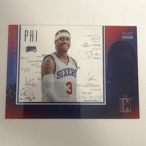 2025 Topps Signature Allen Iverson Base (RAW)
