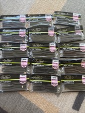 Evergreen International Twintail Ringer Series Finesse Soft Plastic Worm Lot 15