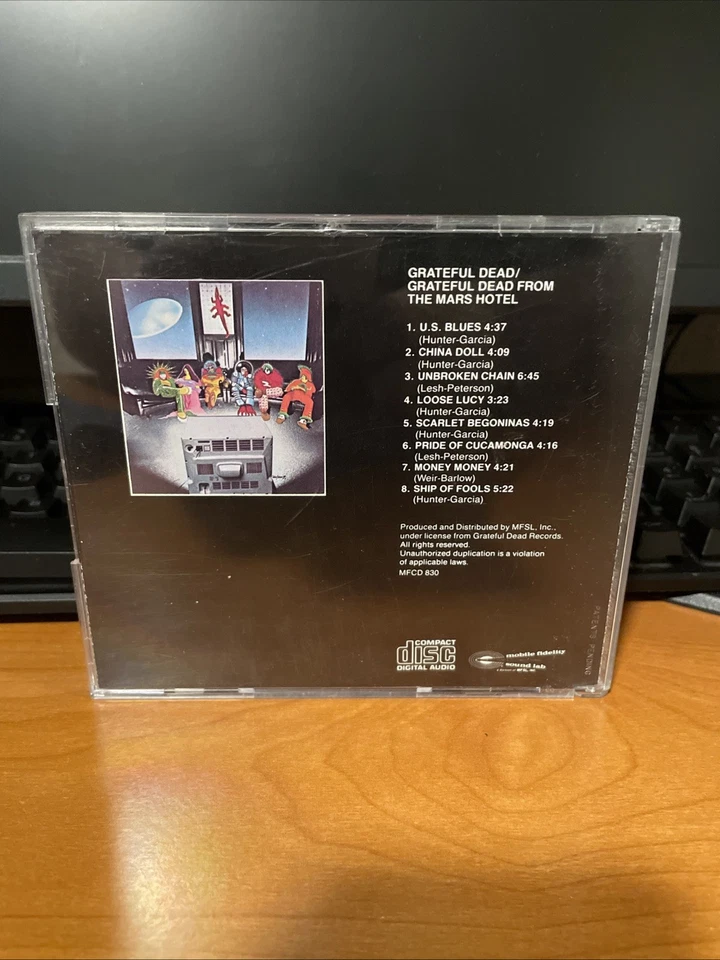 Grateful Dead - From The Mars Hotel — 💿 MFSL Original Master Recording! - Image 2 of 3