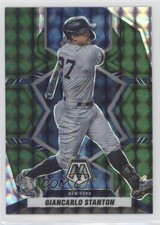 2022 Panini Mosaic Green Mosaic Prizm Giancarlo Stanton #181 04ys