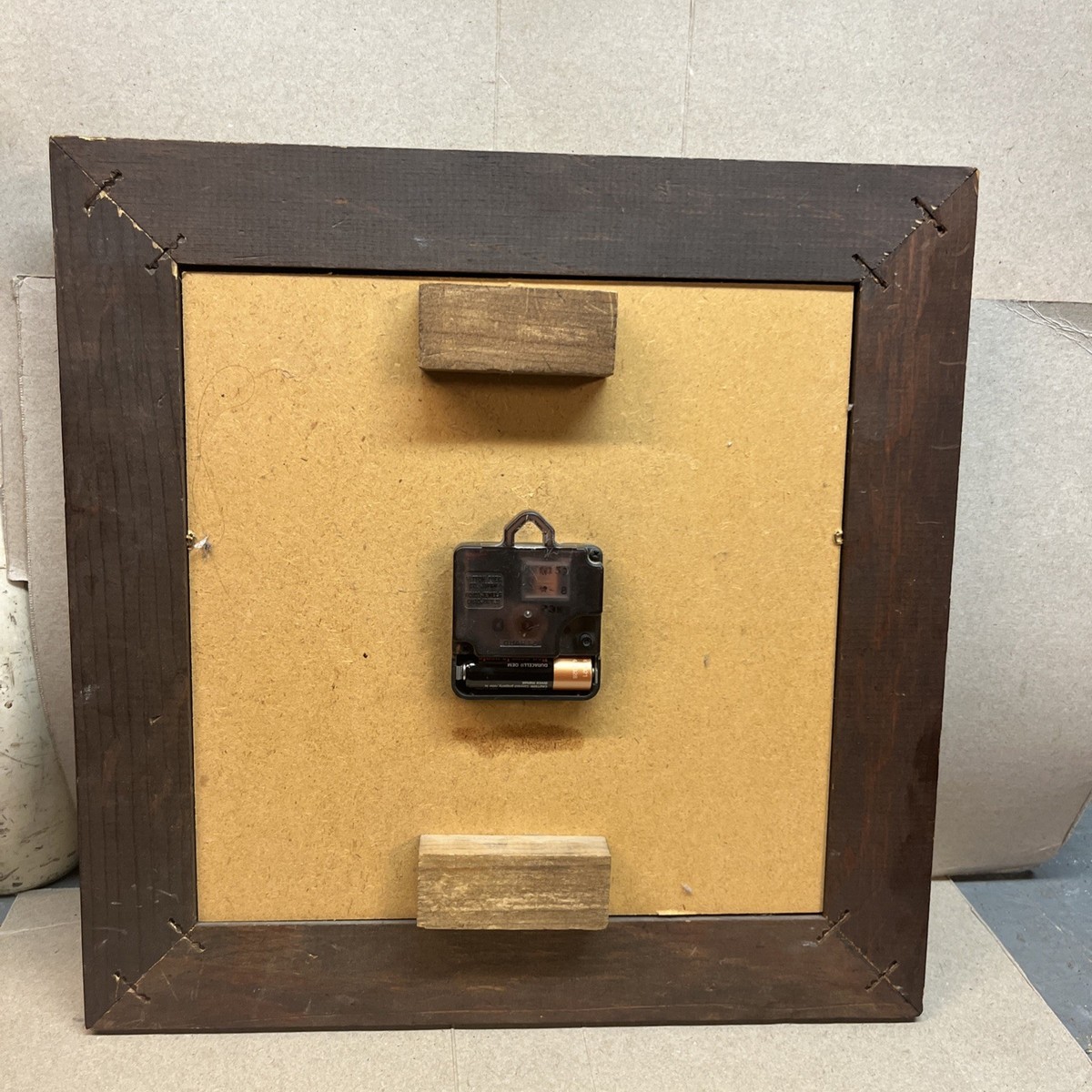 NICE WOOD WALL CLOCK ( Japan Movement ) | eBay