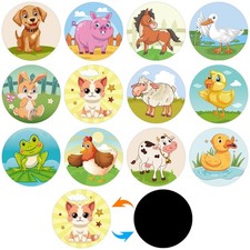 PCTCSHQ 36 Pcs Potty Training Stickers You Pee on Toilet Reveal Stickers  12...