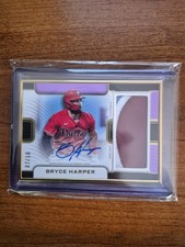 2023 Topps Definitive Bryce Harper Patch Auto /10