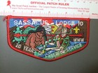 Boy Scout OA 10 Sassacus flap 1191DD