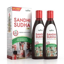 Pack Of 2 Sandhi Sudha Joint Pain Relief Oil Bottles 60ML Each GOOD RESULT