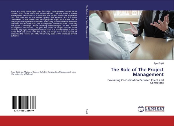 Syed Sajid / The Role Of The Project Management9783659228650-image