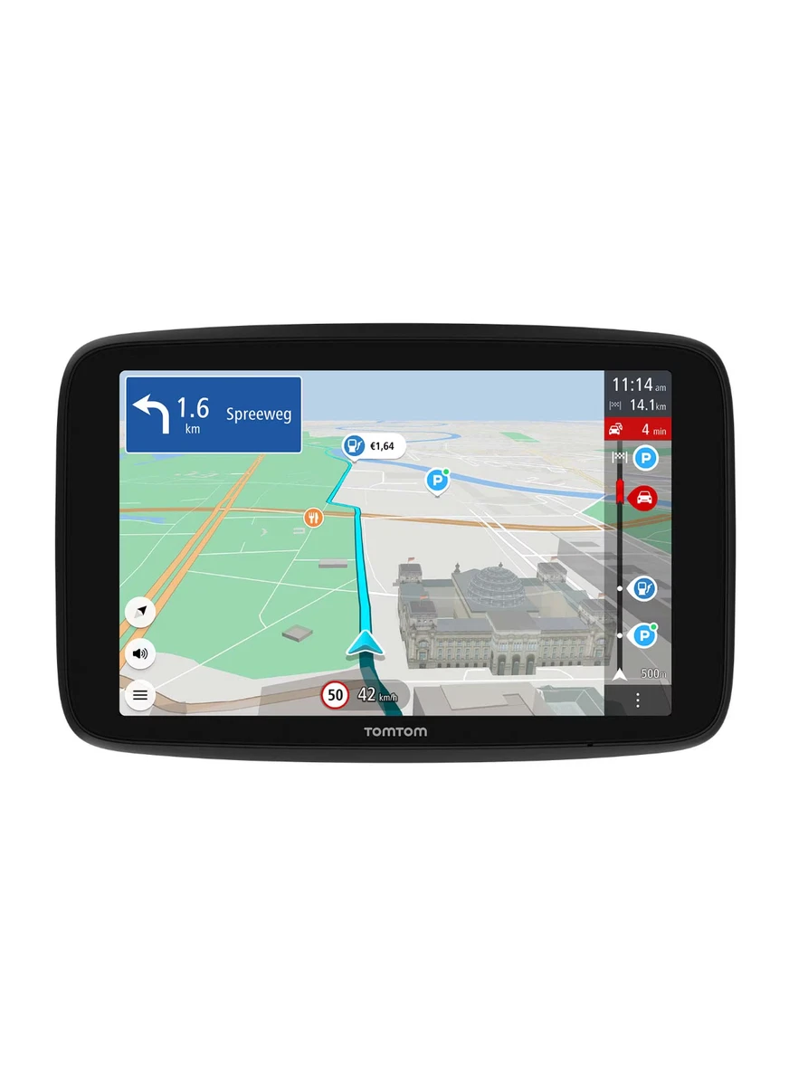Navitech Autodashboard Friction Mount - Compatibel met de TomTom Car Sat Nav GO Classic 6 Inch