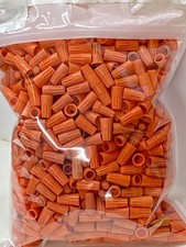 1000 Bulk Ct Orange Twist-On Wire Connector Wirenuts 22-14 Gauge Barrel Screw