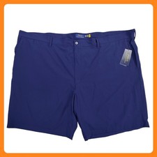 Polo Ralph Lauren Golf Shorts Men 50B Navy Blue Polyester Stretch Performance 9"