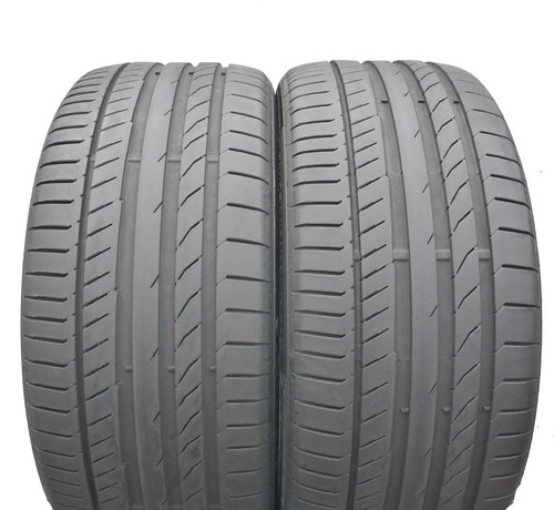 255 40 19 2x Continental 255/40 R19 100Y XL Contisport 5 Pneu D’Été 2021 6 MM