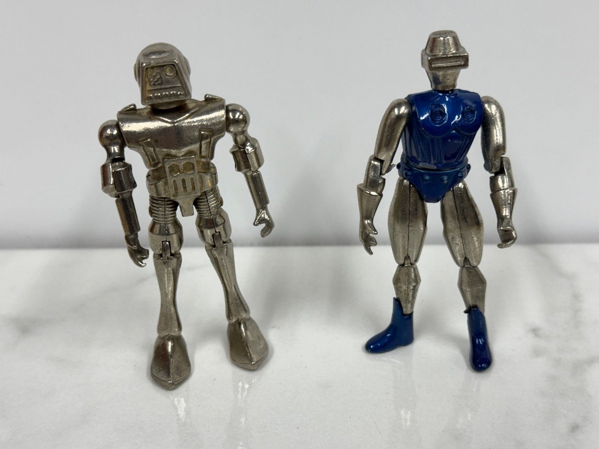 Vintage 1970s Zylmex Zee Toys Metal Man Questar & Radon 3.75