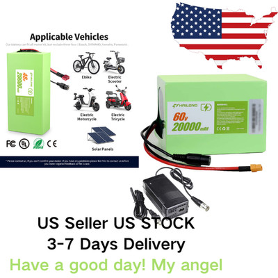 Green Battery 24V 36V 48V 52V 60V Electric battery lithium battery
