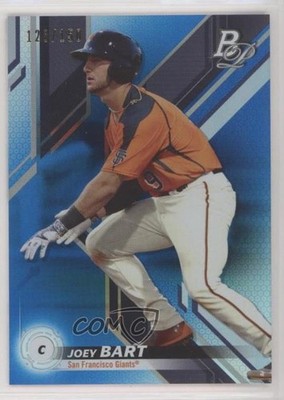 2019 Bowman Platinum Wal-Mart Top Prospects Blue Foil /150 Joey Bart #TOP-4 4l3
