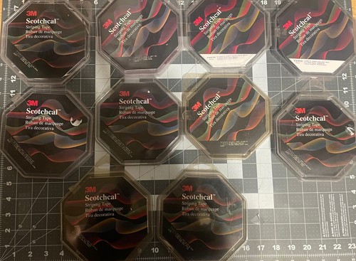 3M Scotchcal Striping Tape 10 Different Colors And Sizes See Photos