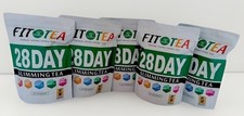 WEIGHT LOSS FLAT TUMMY 28 DAY HERBAL DETOX SLIMMING/FIT TEA ORGANIC 5 PACKS