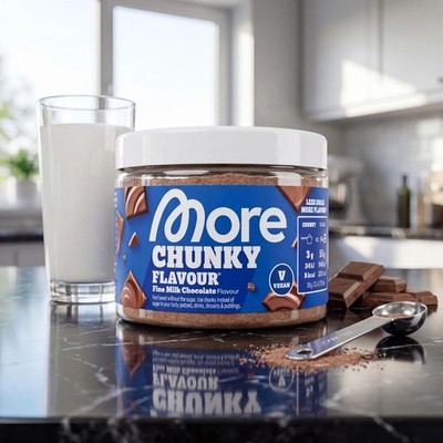 More Chunky Flavour Fine Milk Chocolate  Limited 150g Neu OvP