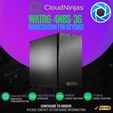 Cloud Ninjas Workstation KeyShot AMD Threadripper 9960X NVIDIA RTX 5080 M.2 NVMe