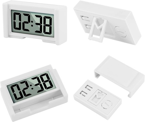 Youngfly Small Digital Clock Mini Car Dashboard Clock Battery Operated - Picture 33 of 37