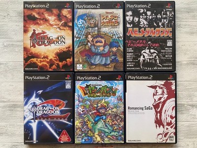 SONY PS2 Drag-On Dragoon & Torneko & Yangus & Heavy Metal Thunder Romancing Saga