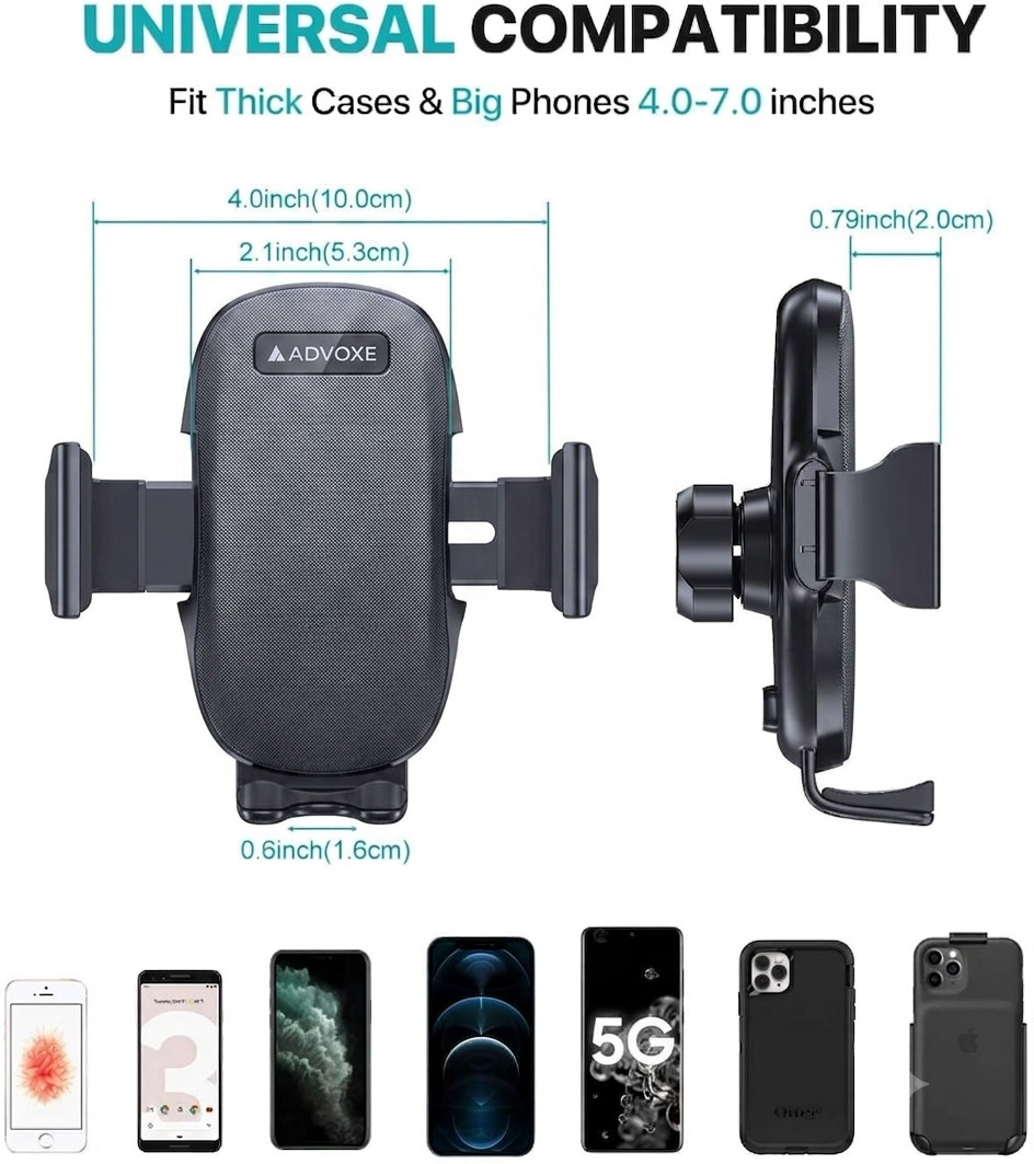 360° Car Phone Holder Windscreen Dashboard Suction Mount Stand For Universal — image 9
