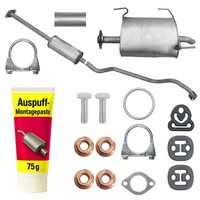 Edex Endtopf + Mitteltopf Auspuff FüR Nissan Almera Tino 1 I V10 1.8|2.0 (00-06)